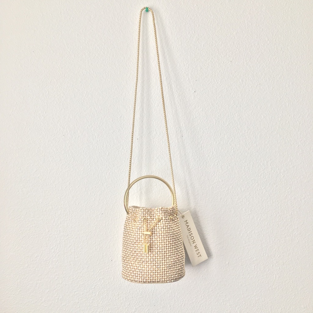 Madison West Crystal Pearl Handbag - Picture 3 of 9